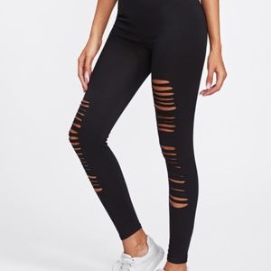 Active Ladder Ripped Leggings Size OS
